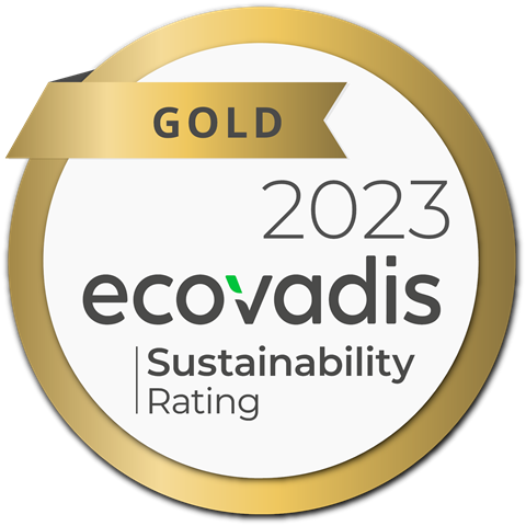 Ecovadis silvermedaljlogotyp