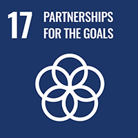 Logotyp och rubrik för SDG 17